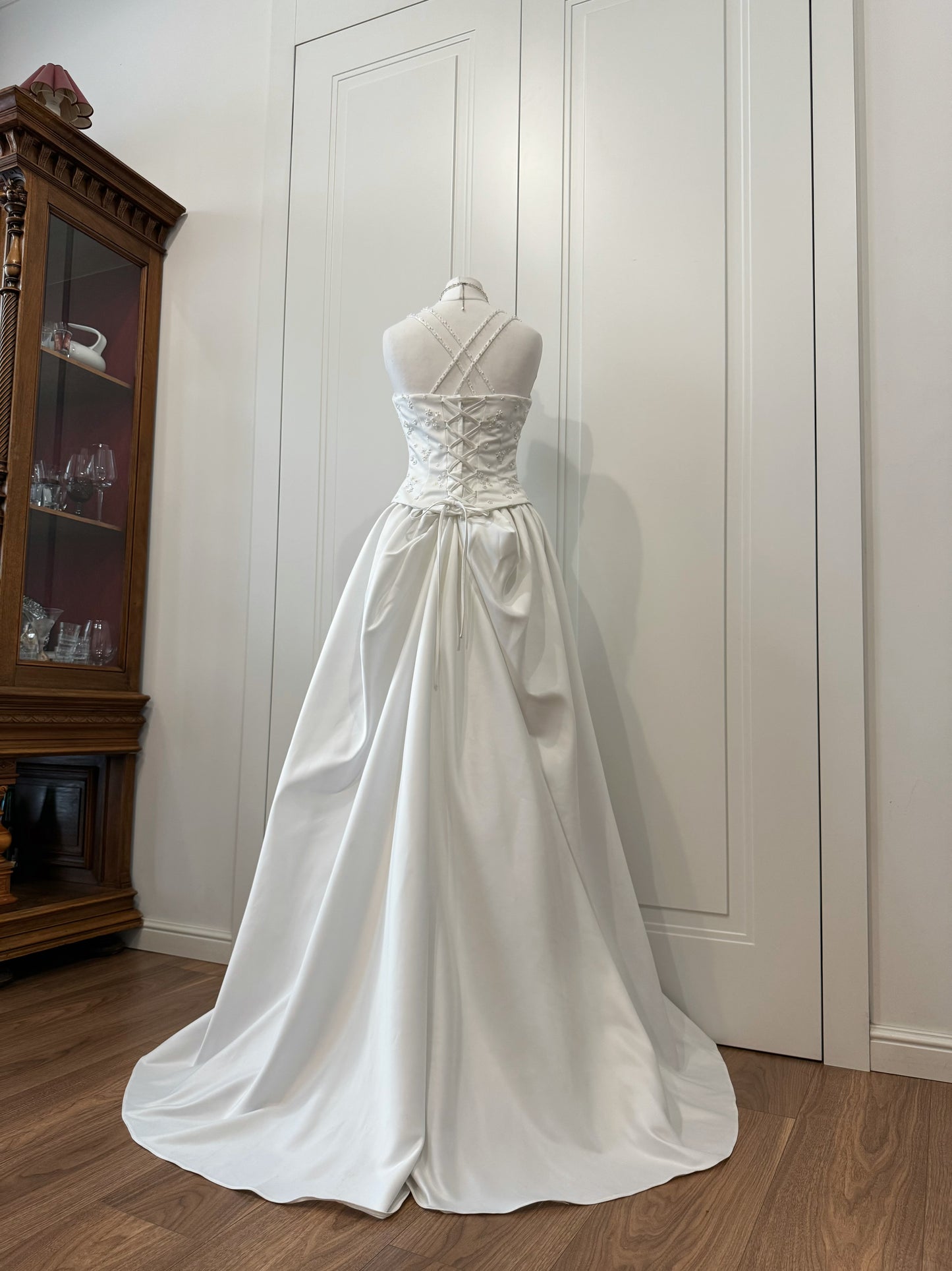 White Embellished Bridal Dress
