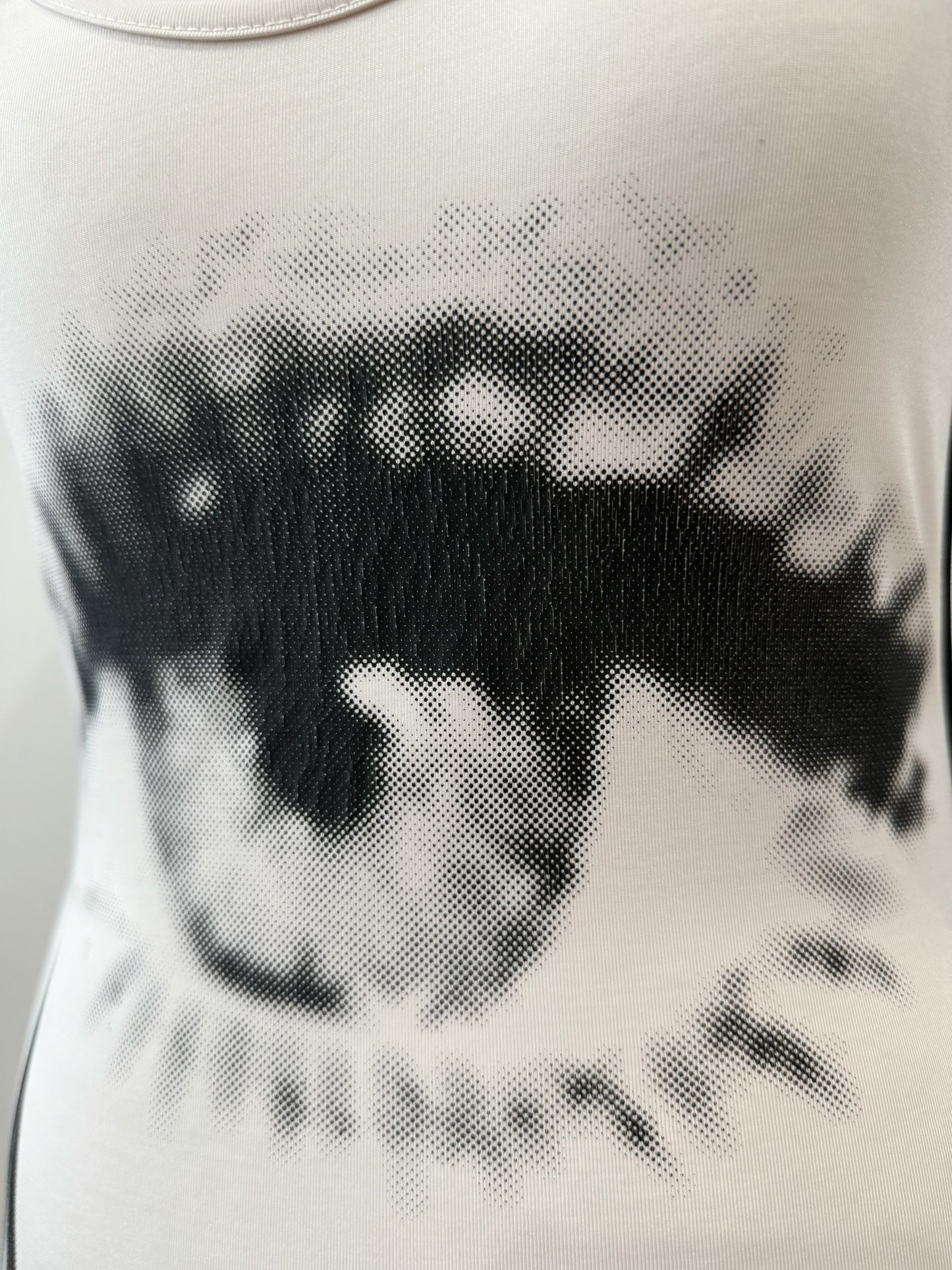 Crying Eye Graphic Midi Dress