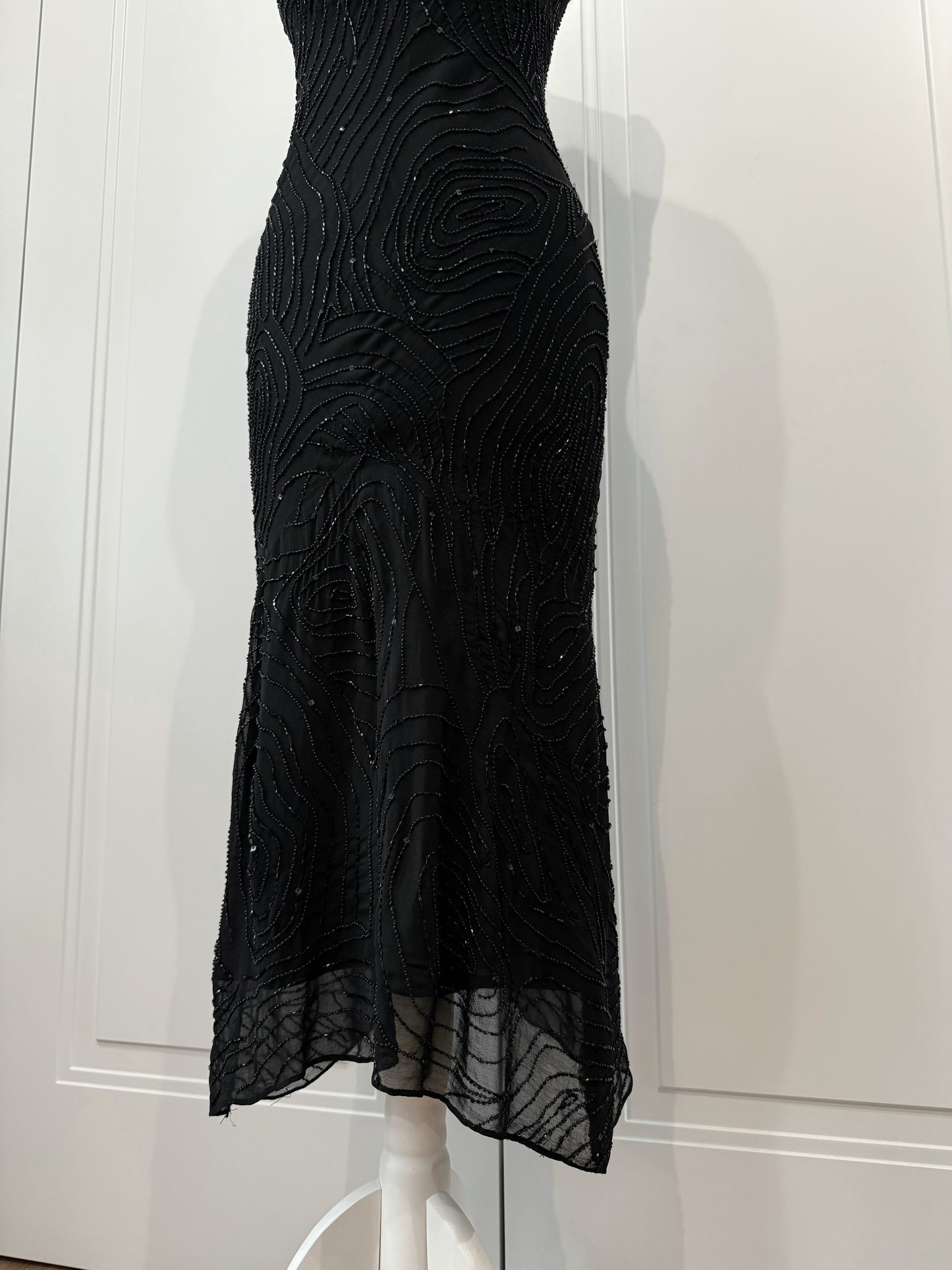 Black Beaded Dress