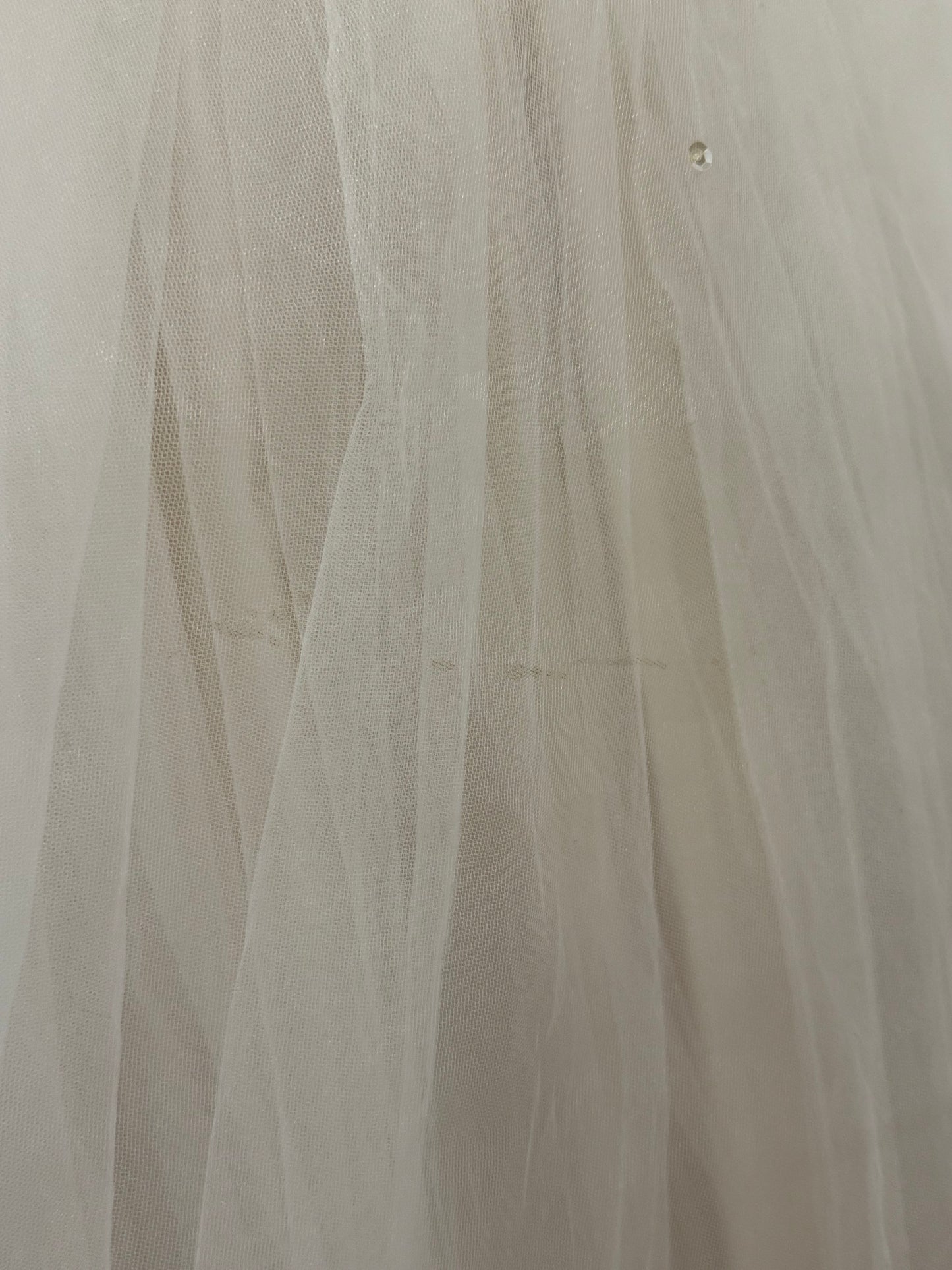 Ivory Princess Tulle Wedding Dress
