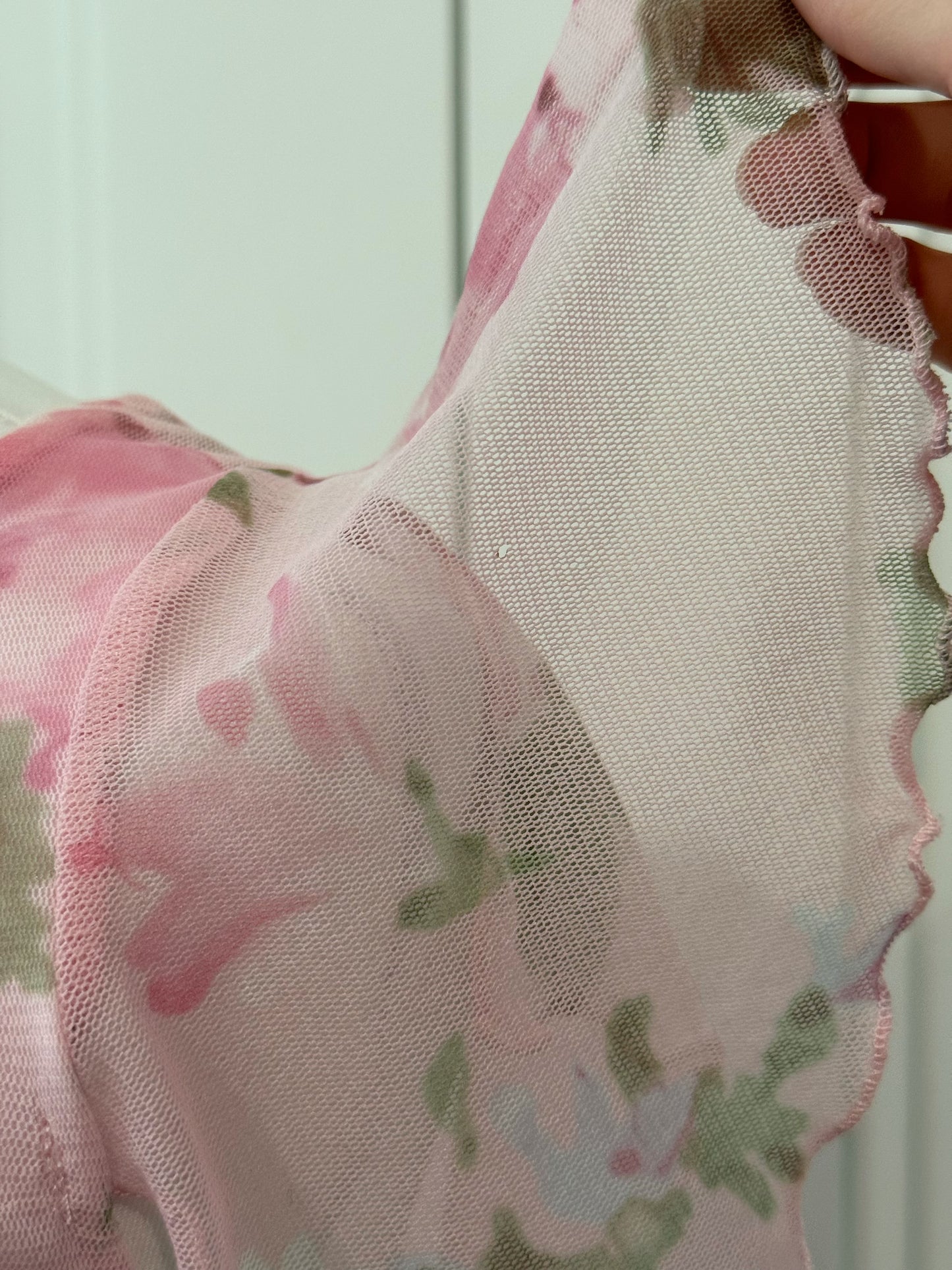 Delicate pale pink suit