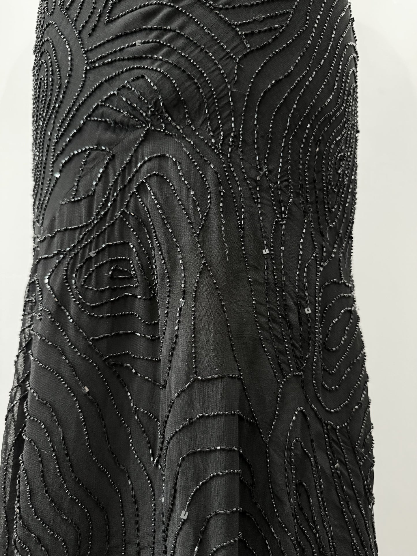 Black Beaded Dress