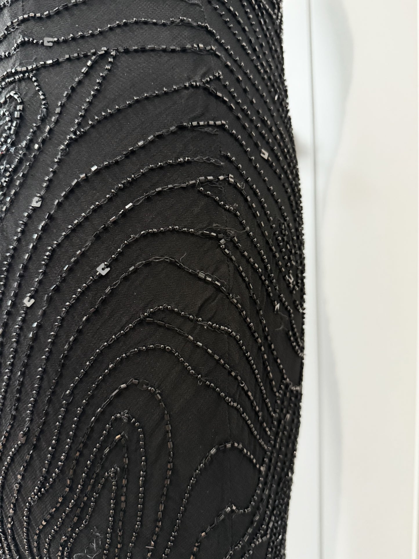 Black Beaded Dress