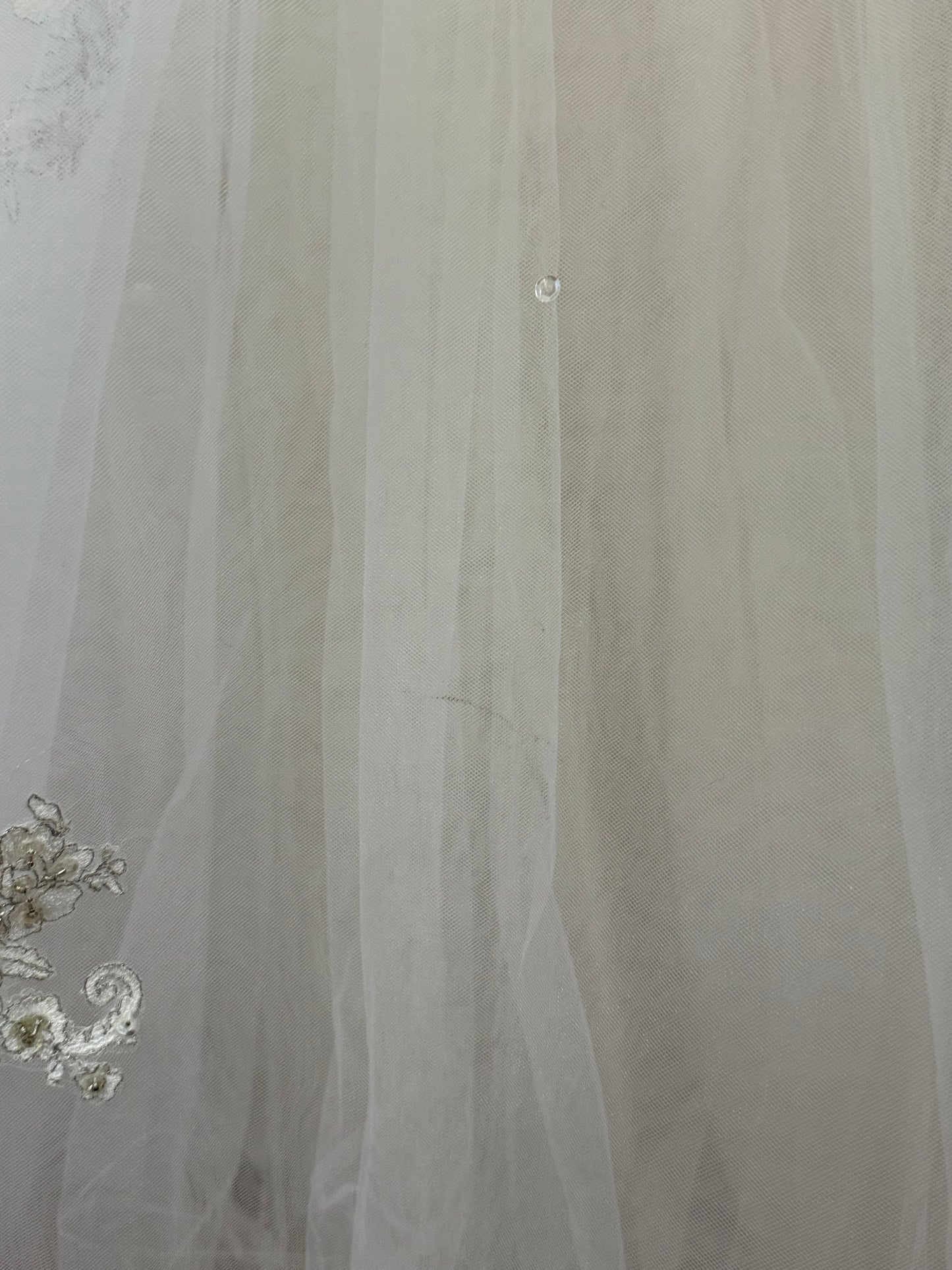 Ivory Princess Tulle Wedding Dress