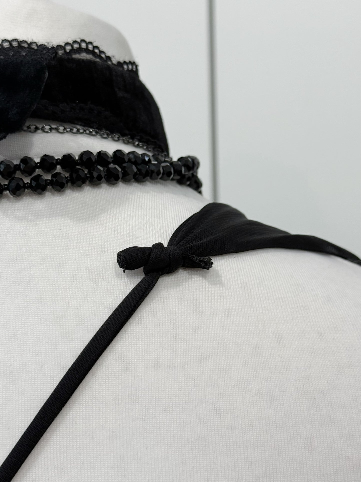 Black asymmetrical dress
