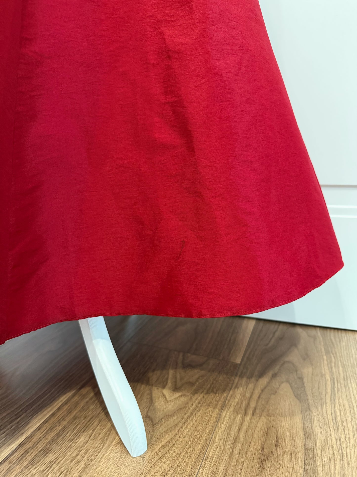 Red Mermaid Dress Set