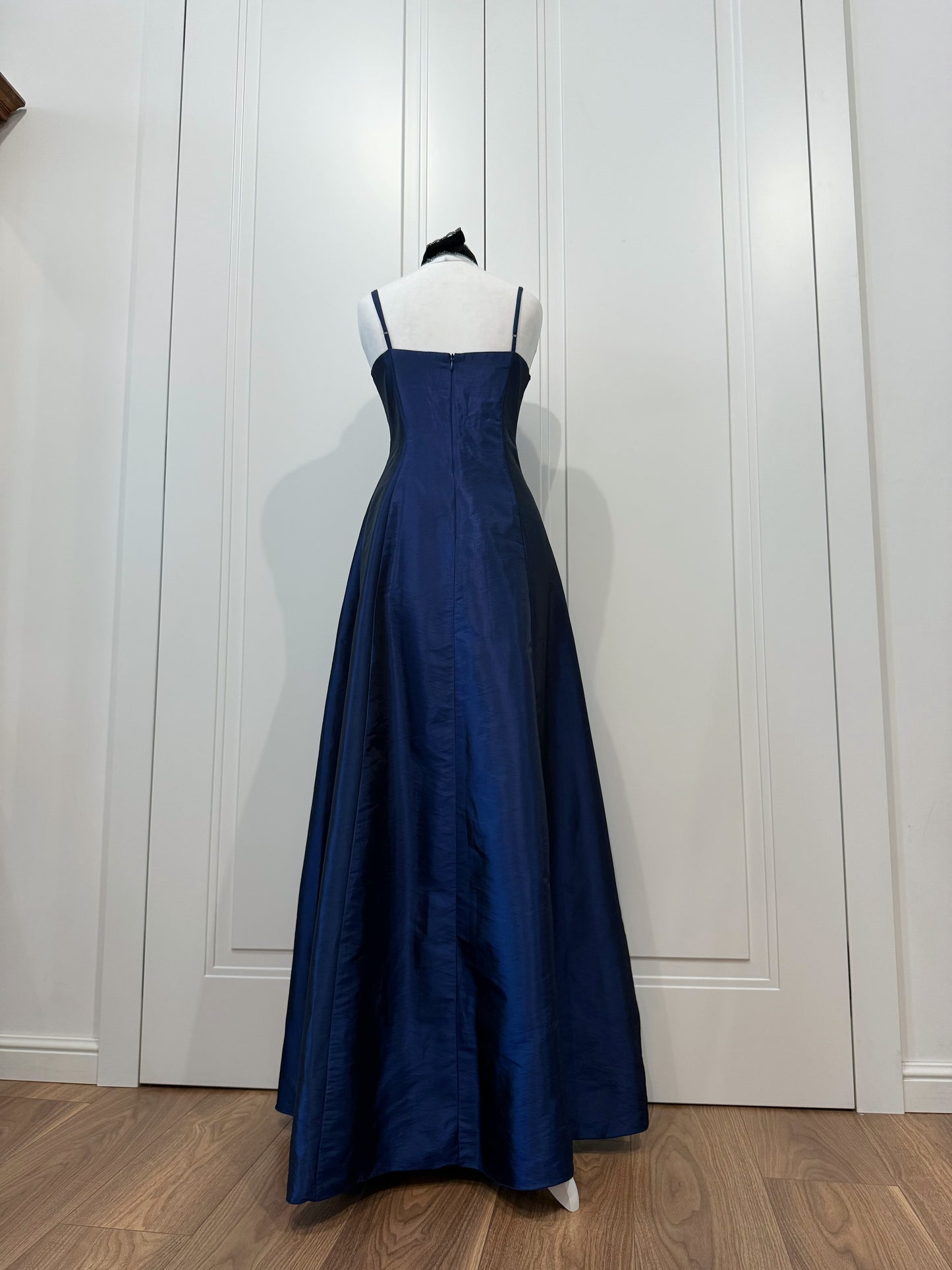Vintage Sapphire Blue Ball Dress
